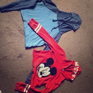 2 Cropped hoodies for $15!